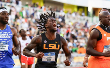 Jaiden Reid shatters 200-metre record at NCAA Championships