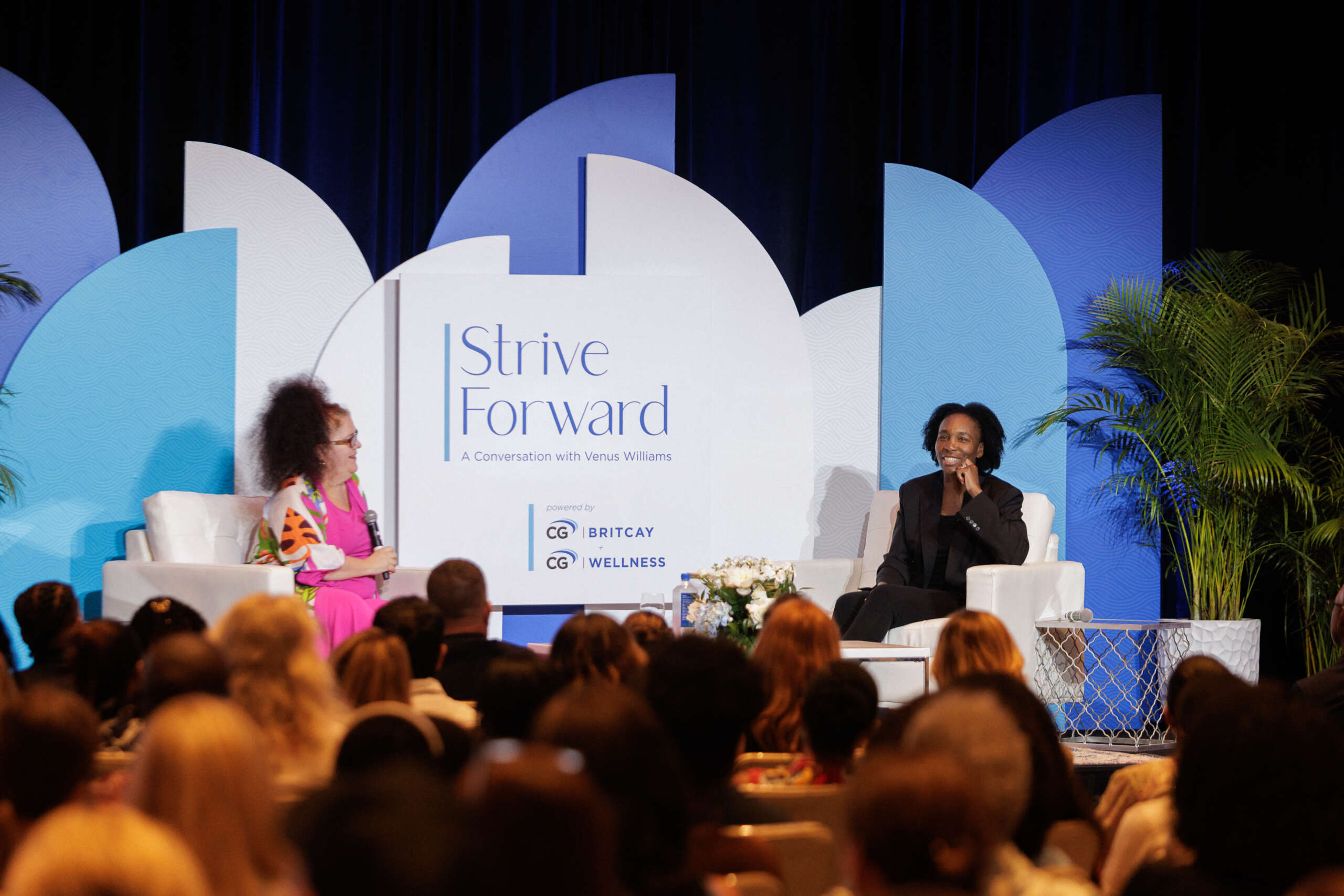 Mediator VickiWheaton with Tennis Legend VenusWilliams_Strive Forward26