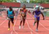 Rasheem Brown runs to new 110m hurdles national record