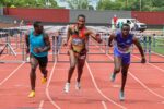 Rasheem Brown runs to new 110m hurdles national record