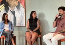 Artists Keri Elaine and John Reno Jackson share inspirations at Hotel Indigo