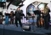 Rodney Marsalis and his brass band marches in and wows the CayMusicA crowds