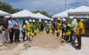 Breaking ground: Construction begins on Cayman Islands Aquatic Centre