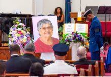 National Hero Francine Jackson laid to rest