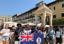 Youth choir showcased its talent in Italy