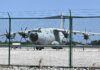 RAF heavy transport plane arrives in Cayman