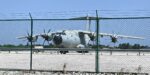 RAF heavy transport plane arrives in Cayman