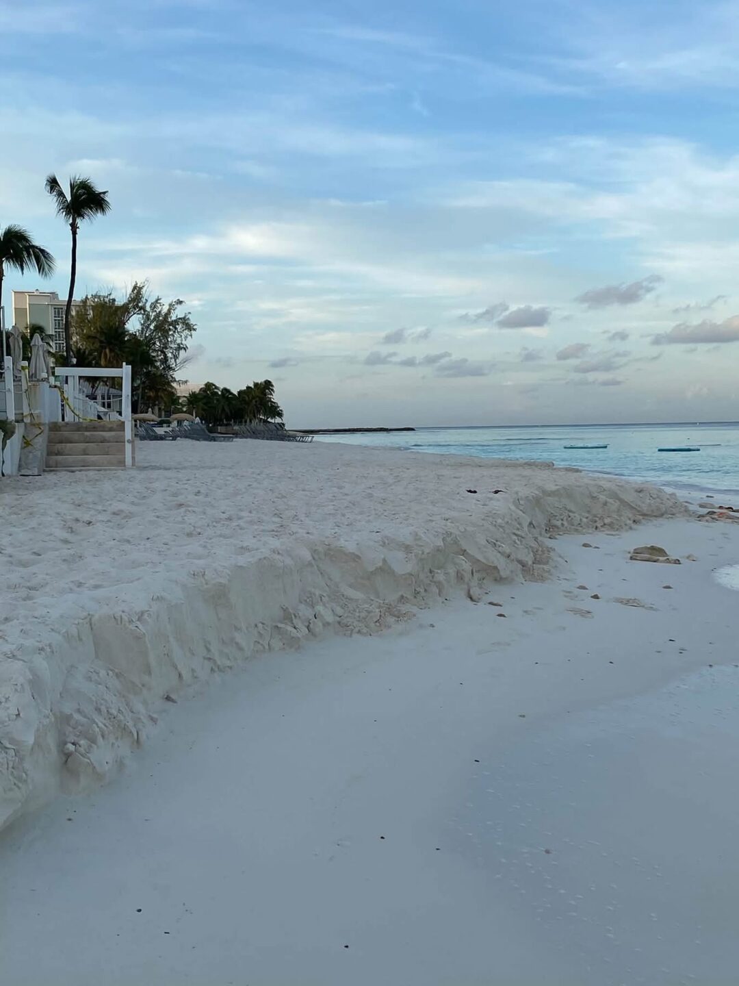 New Marriott beach already changing as sand settles - Cayman Compass