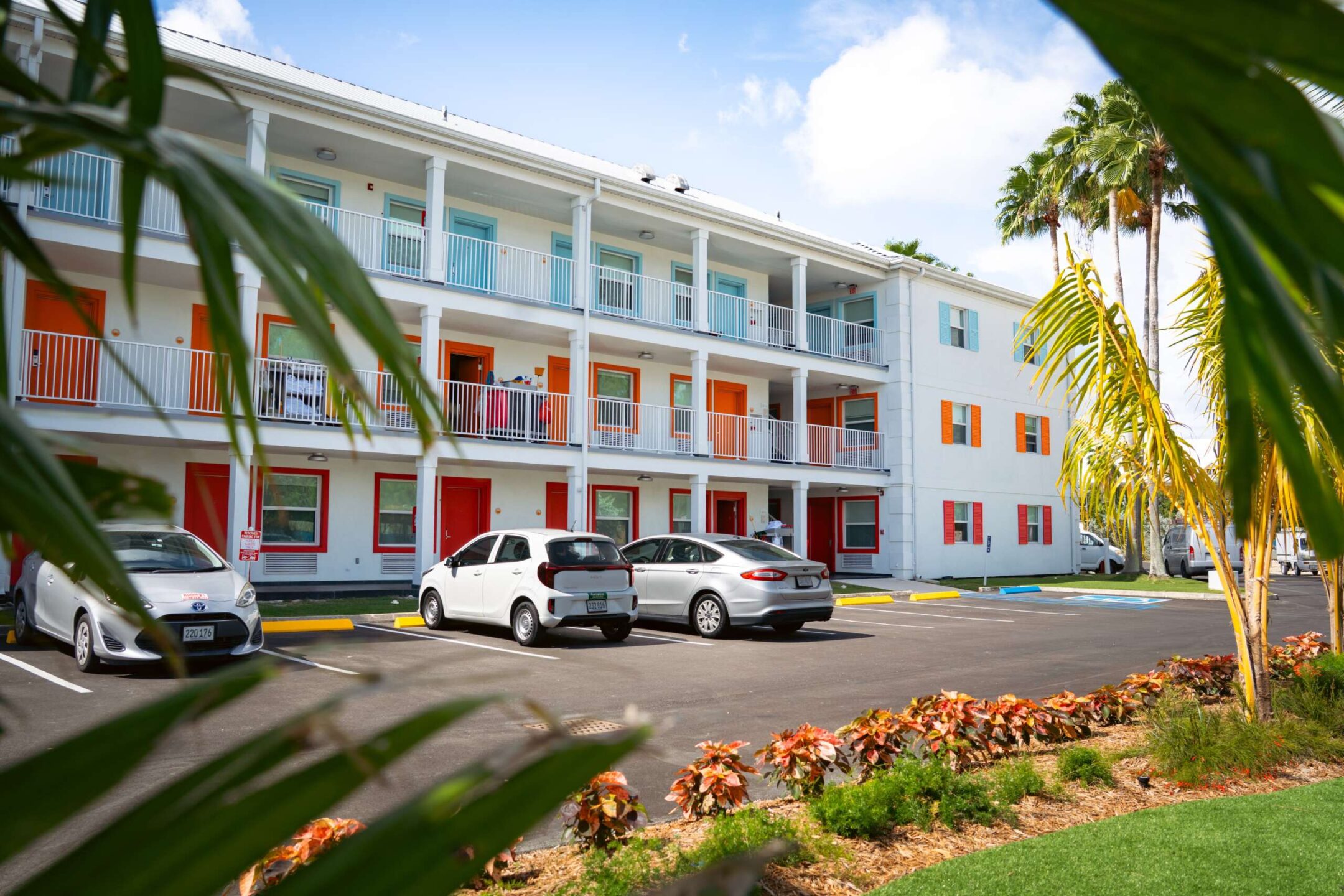 The newly-renovated rooms at The Sunshine Hotel & Suites